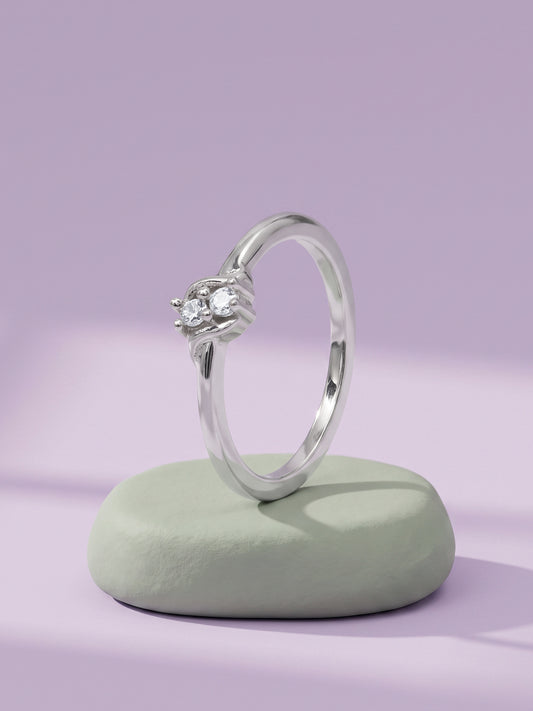 Silver Virelle Radiance Ring (Size 12)