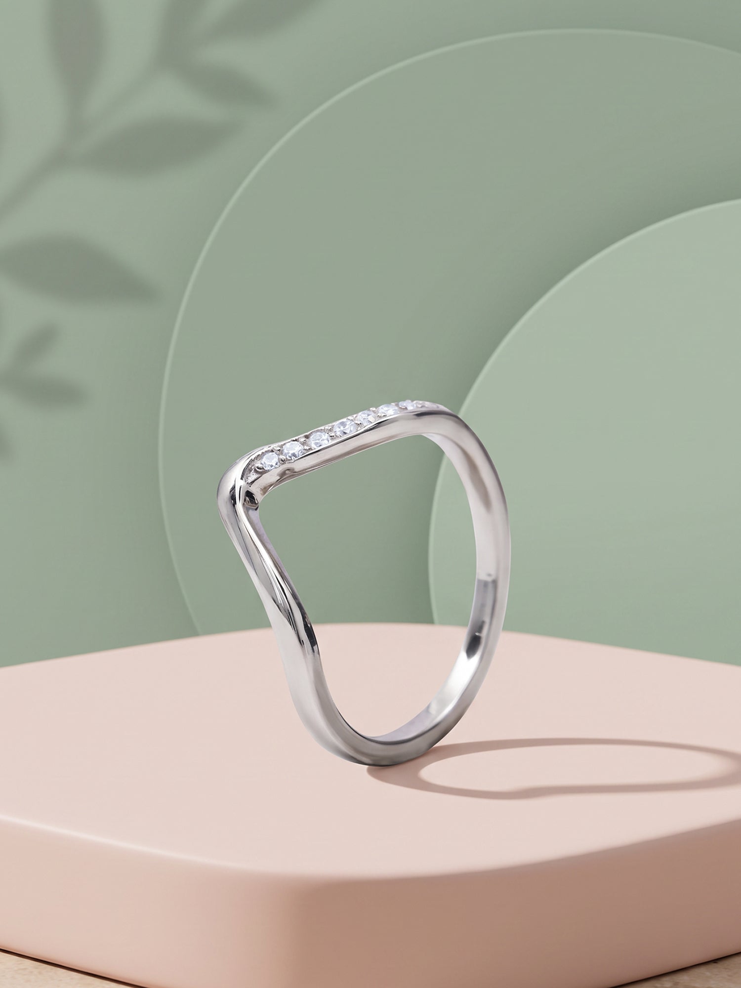 Silver Timeless Gleam Ring (Size 12)
