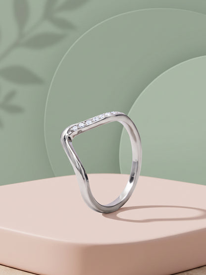 Silver Timeless Gleam Ring (Size 12)