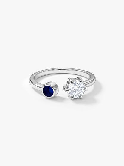 Silver Neel Tara Ring (Size 12)