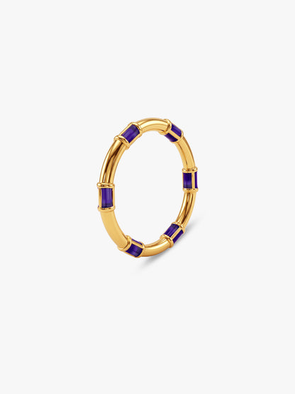 Golden Shubh Shimmer Ring (Size 12)