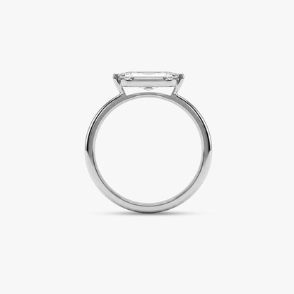 Silver Marquise Glow Ring (Size 12)