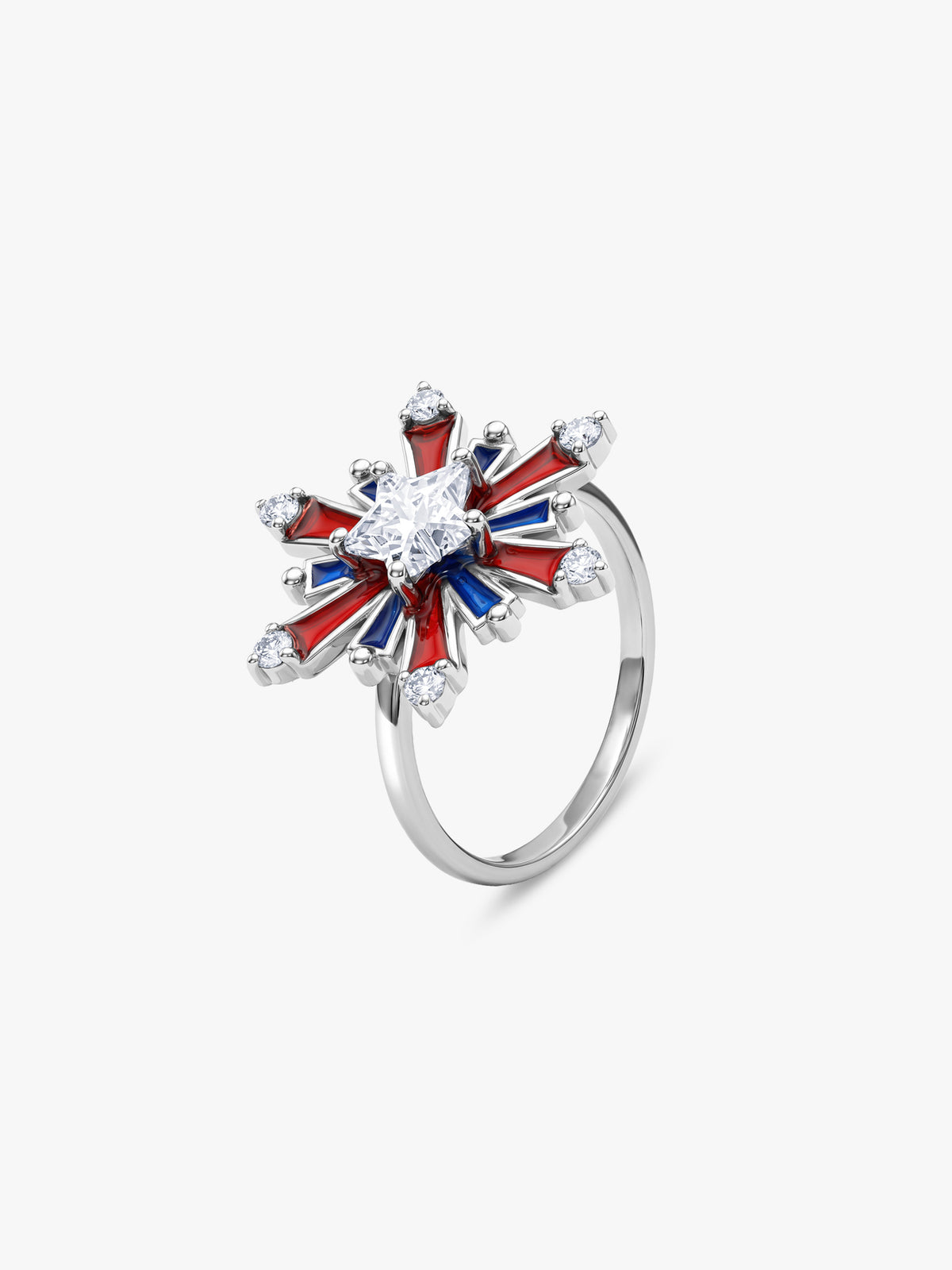 Silver Atishbazi Ring (Size 12)