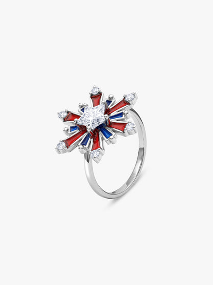 Silver Atishbazi Ring (Size 12)