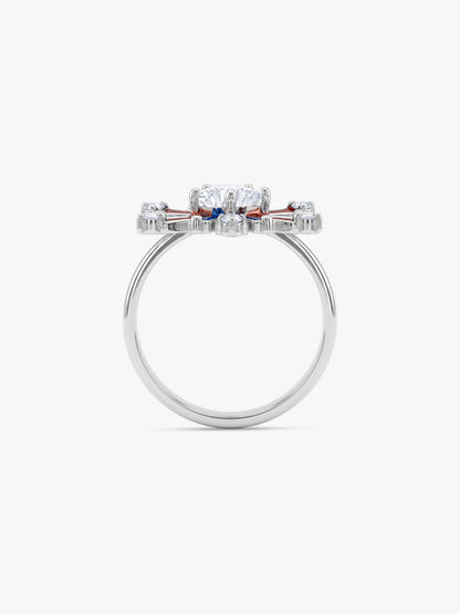 Silver Atishbazi Ring (Size 12)