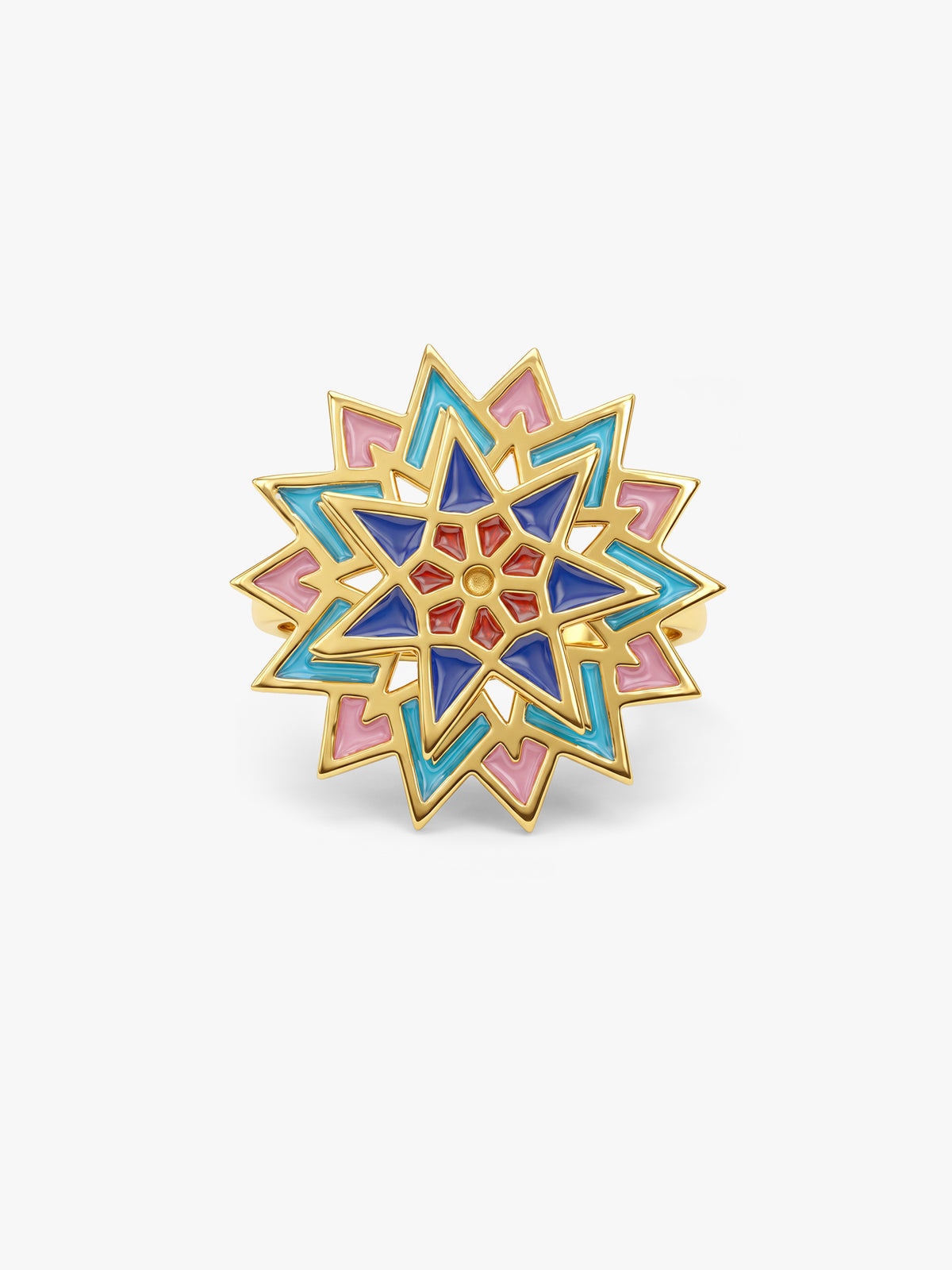 Golden Rangeeli Ring (Size 12)