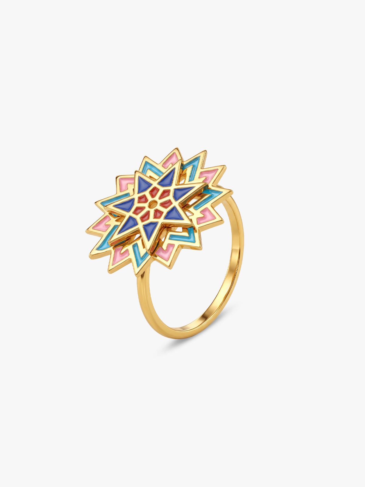 Golden Rangeeli Ring (Size 12)