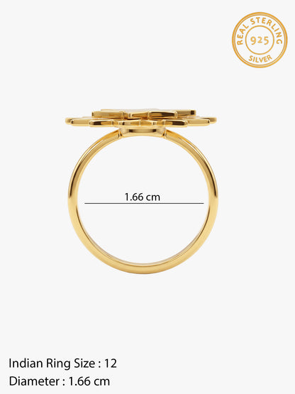 Golden Rangeeli Ring (Size 12)