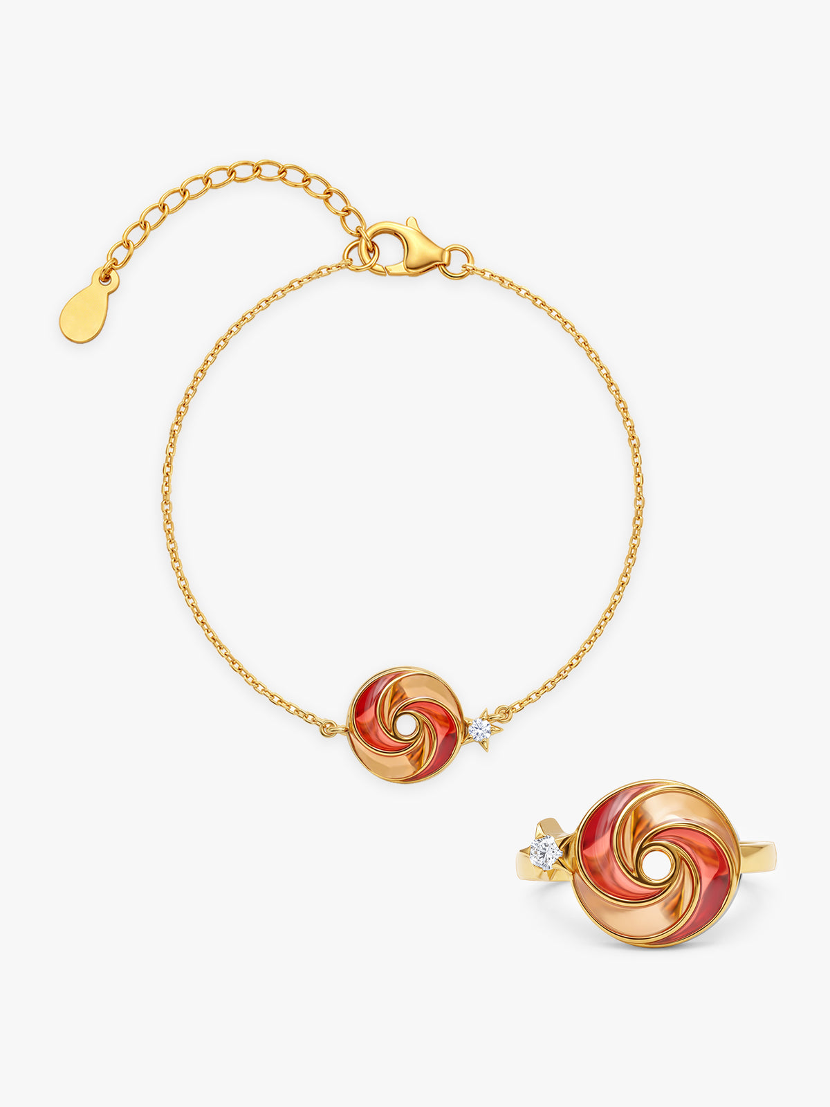 Golden Chakri Set of Two