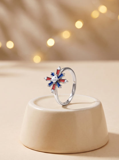 Silver  Chota Atishbazi Ring (Size 12)