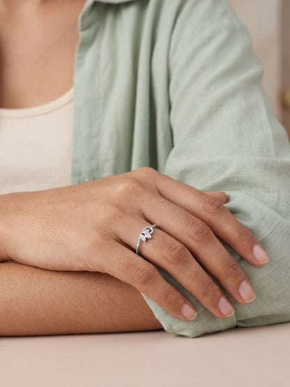 Silver Azelie Ring (Size 12)