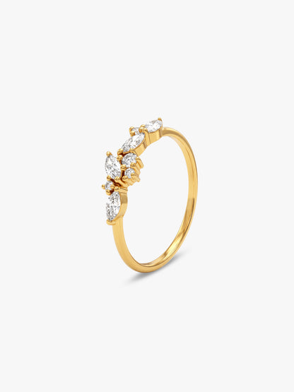 Golden Bloomelle Ring (Size 12)