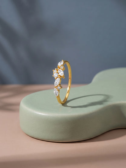 Golden Bloomelle Ring (Size 12)