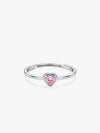 Silver Rosetta Heart Ring (Size 12)