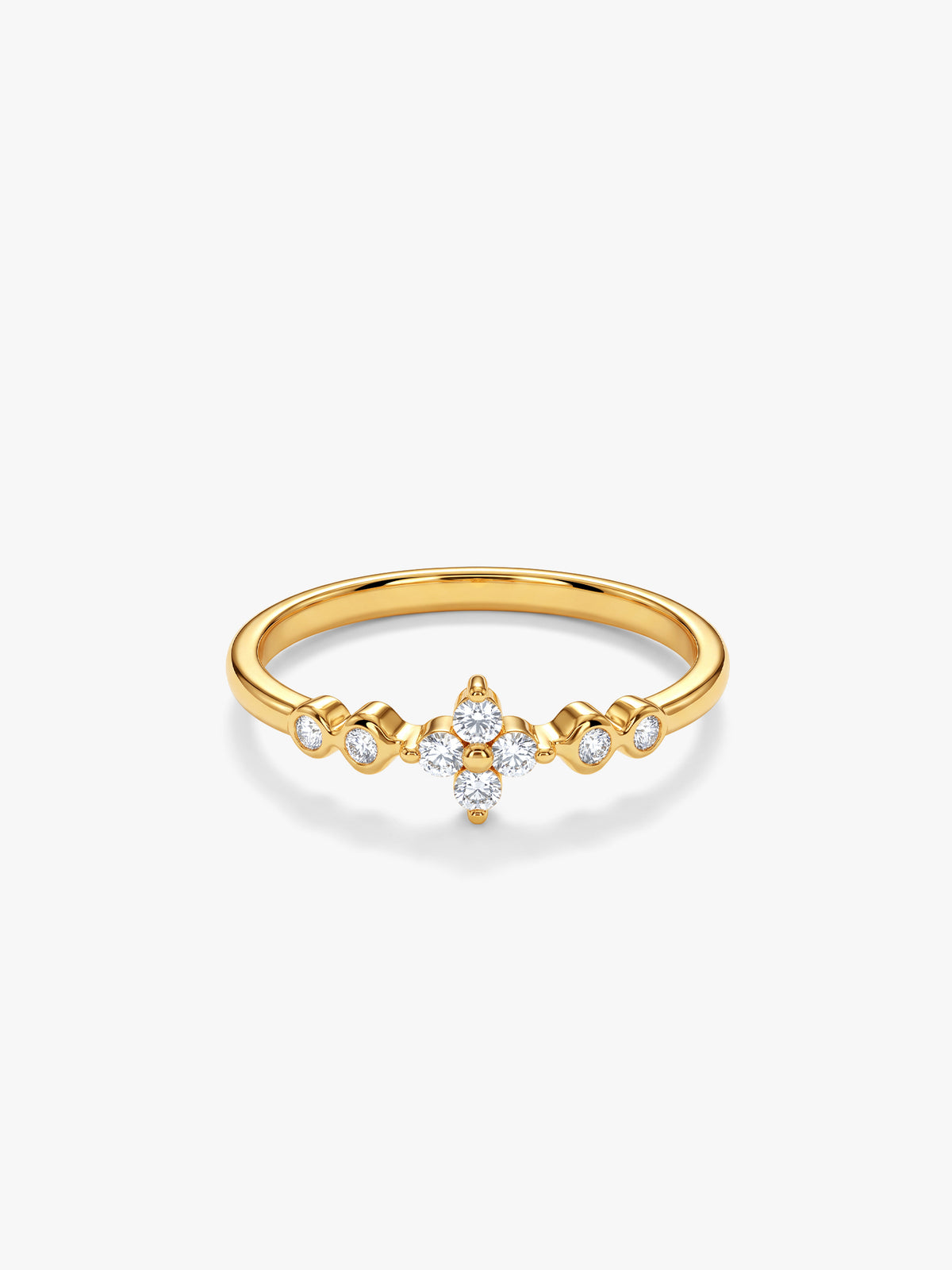 Golden Fleurinia Ring (Size 12)