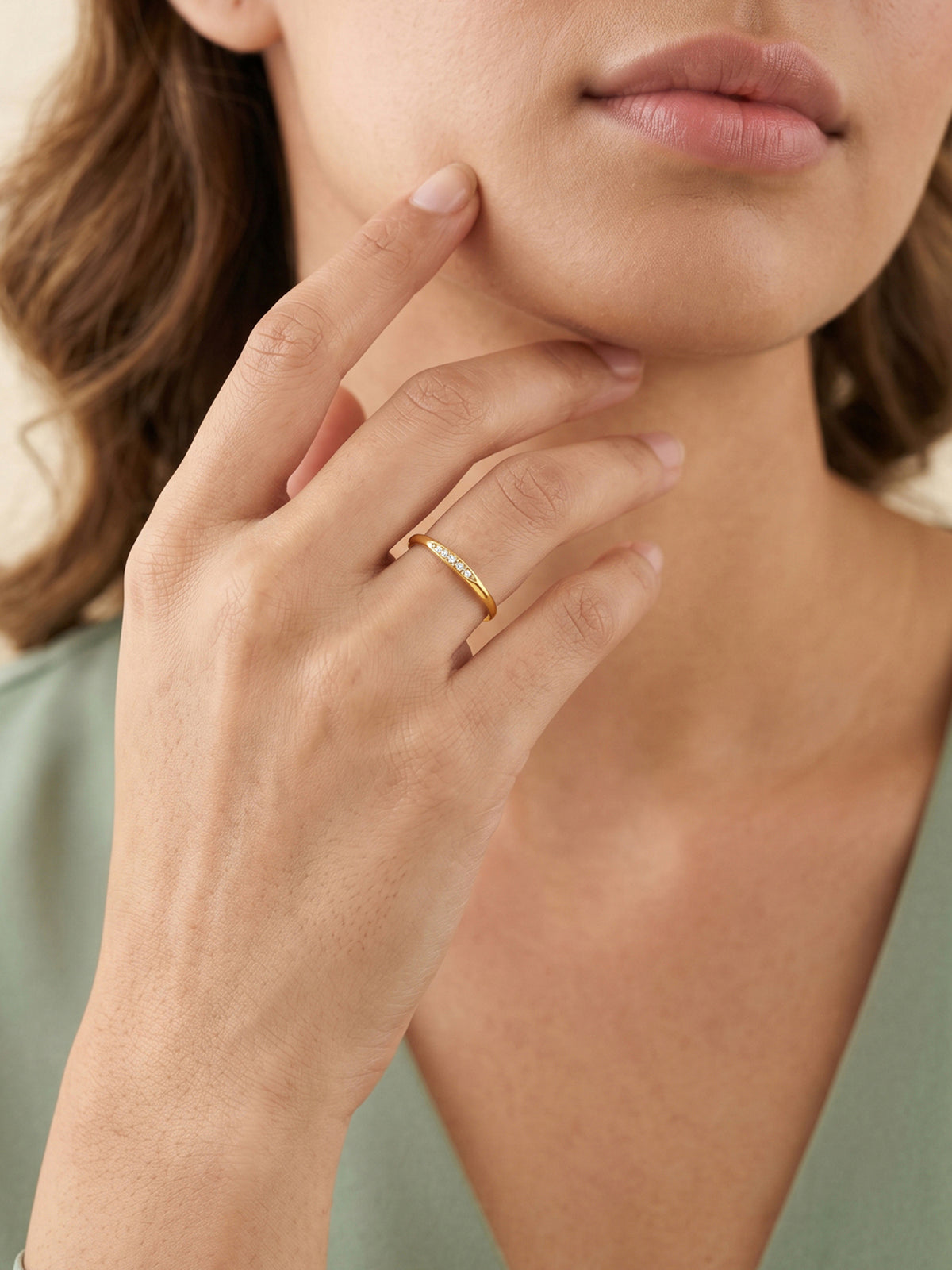 Golden Cyane Ring (Size 12)