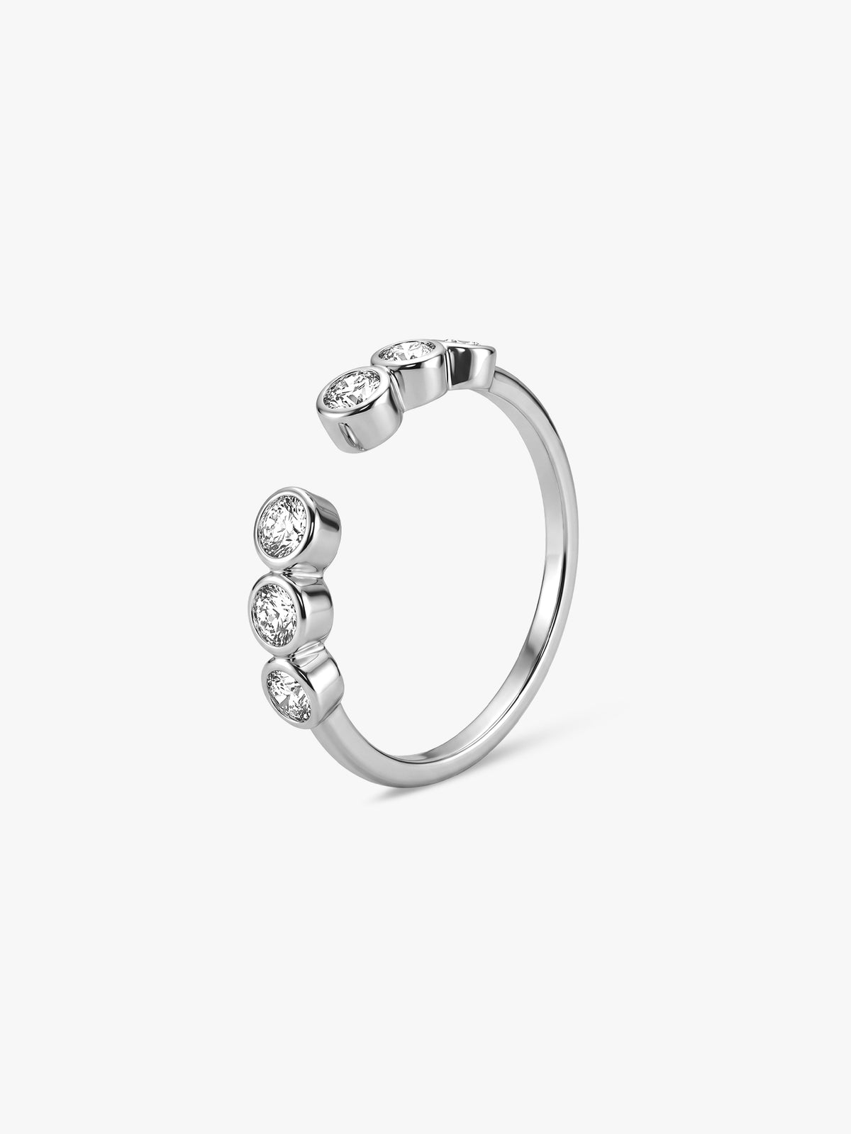 Silver Haloea Ring (Size 12)