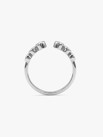 Silver Haloea Ring (Size 12)