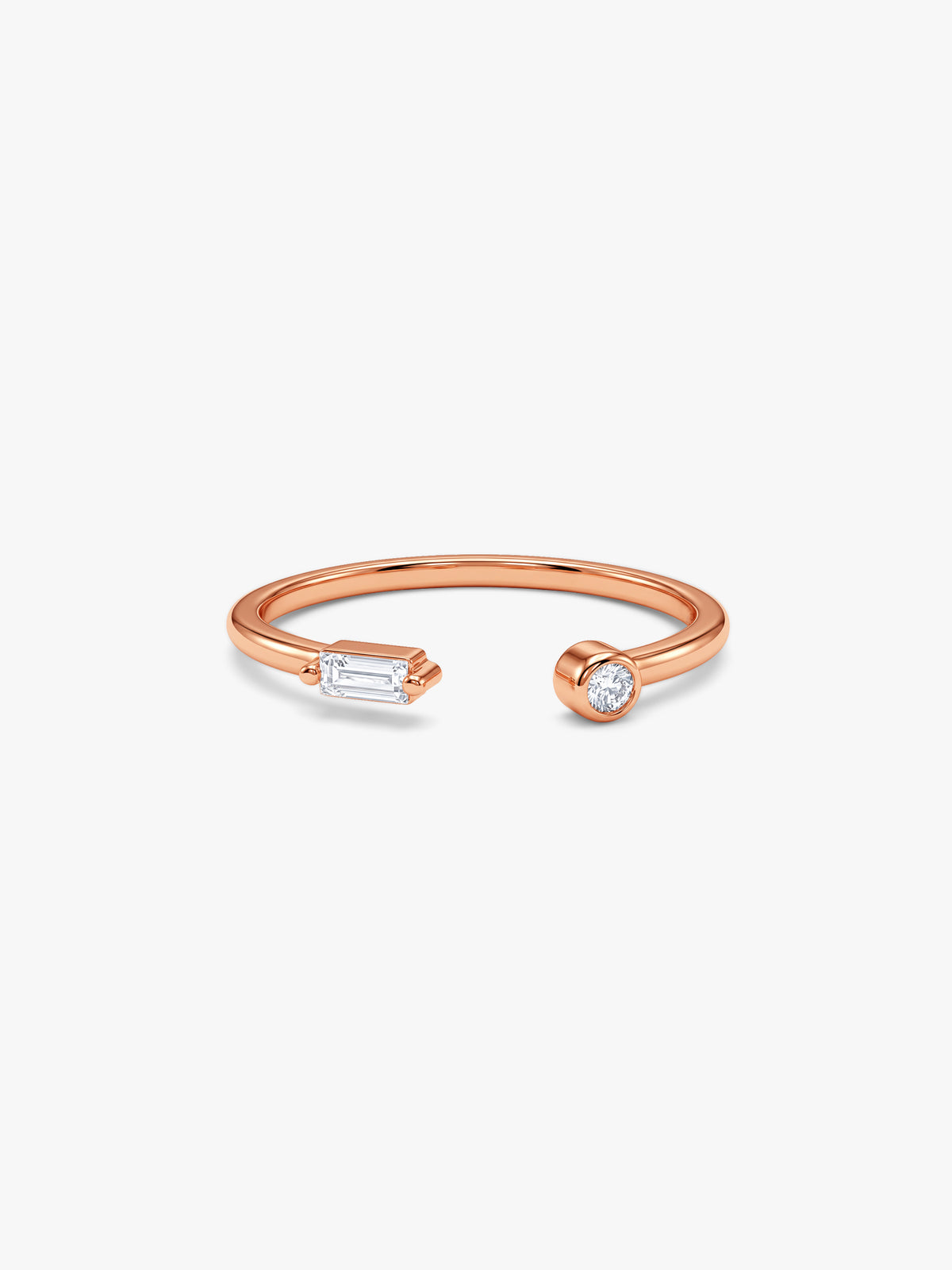 Rose Gold Evelora Ring (Size 12)