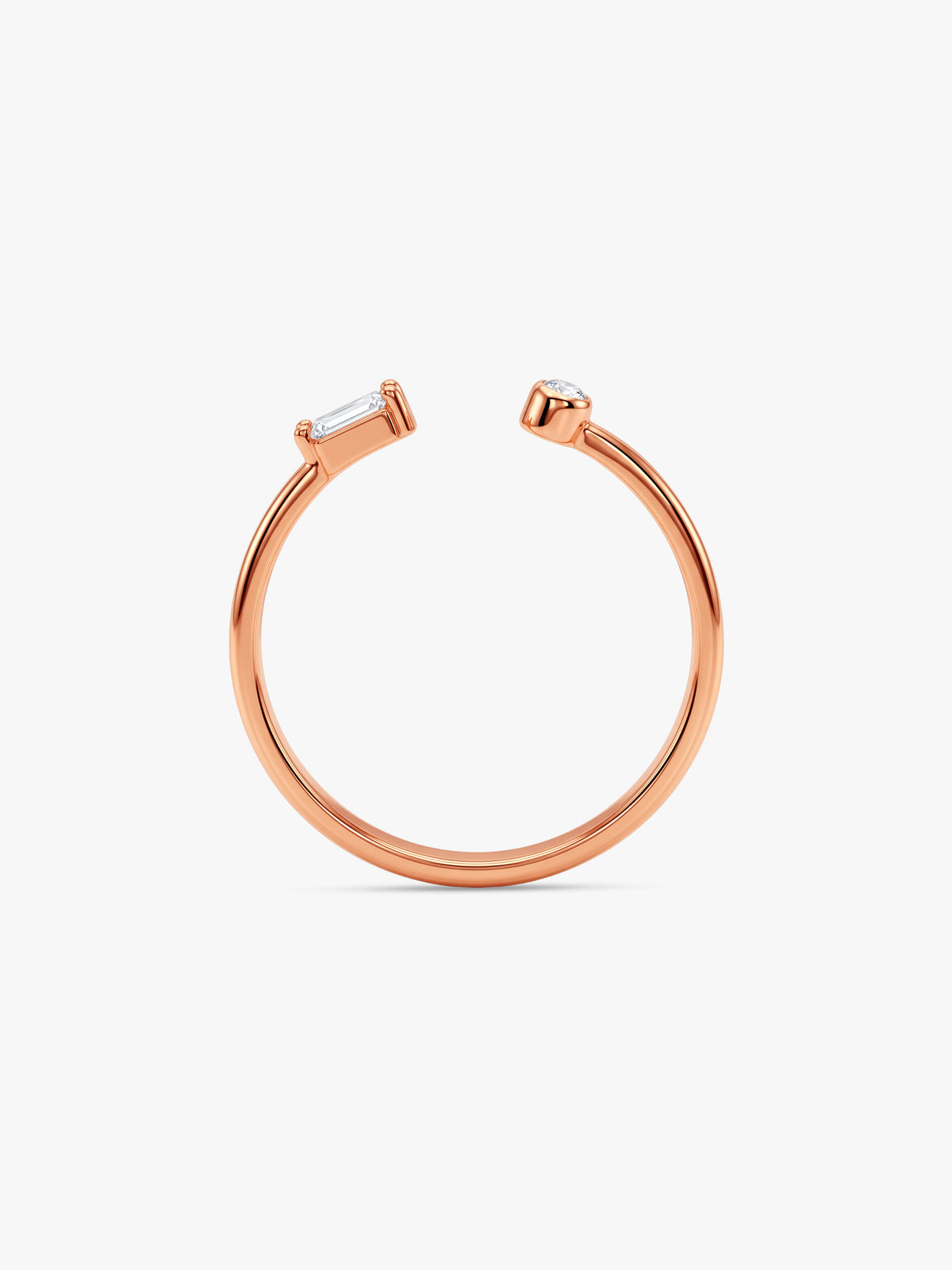 Rose Gold Evelora Ring (Size 12)