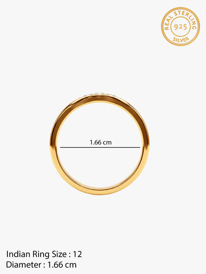 Golden Amarante Ring (Size 12)