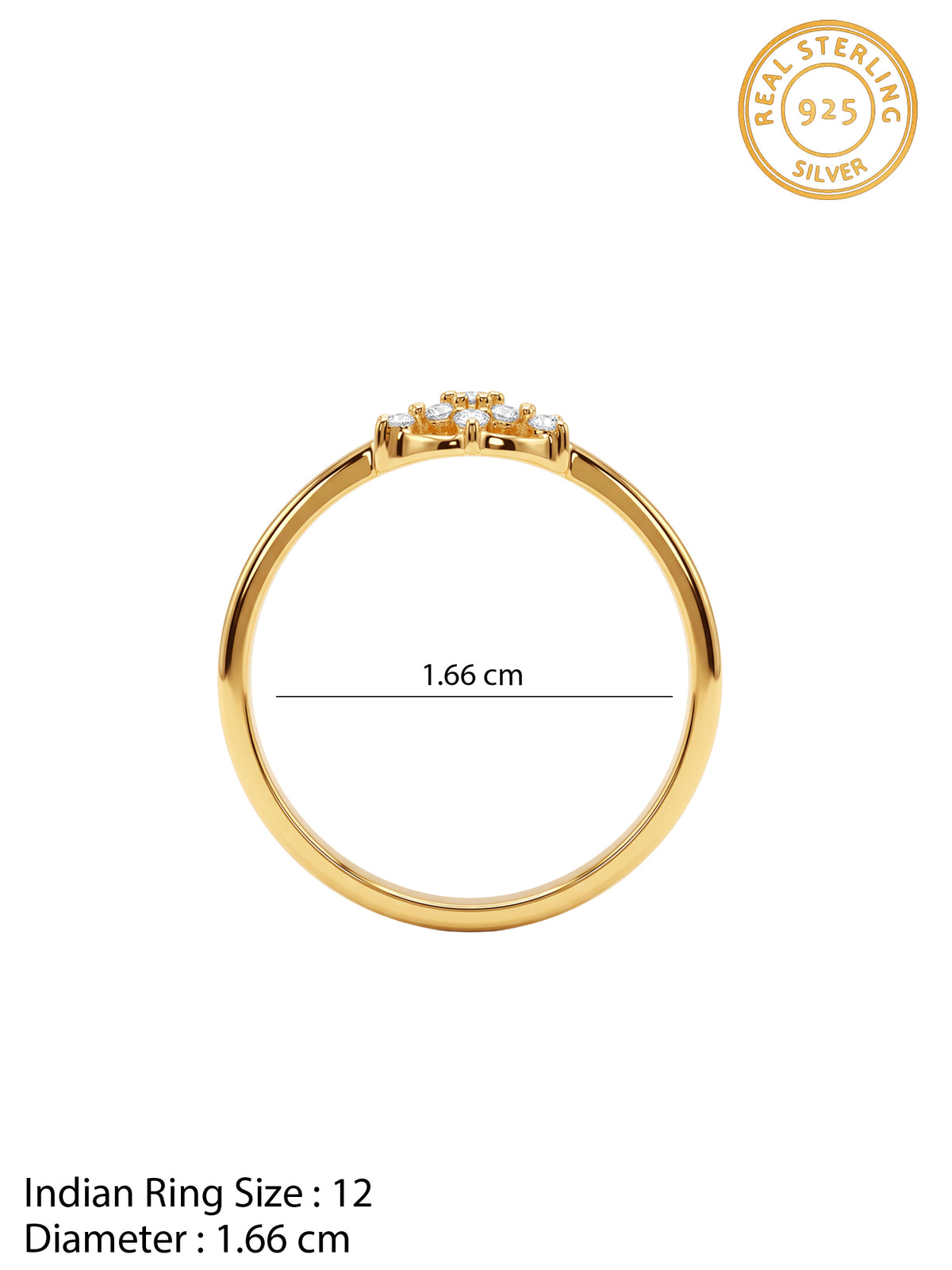 Golden Lilou Ring (Size 12)