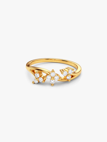 Golden Bougainvillea Ring (Size 12)