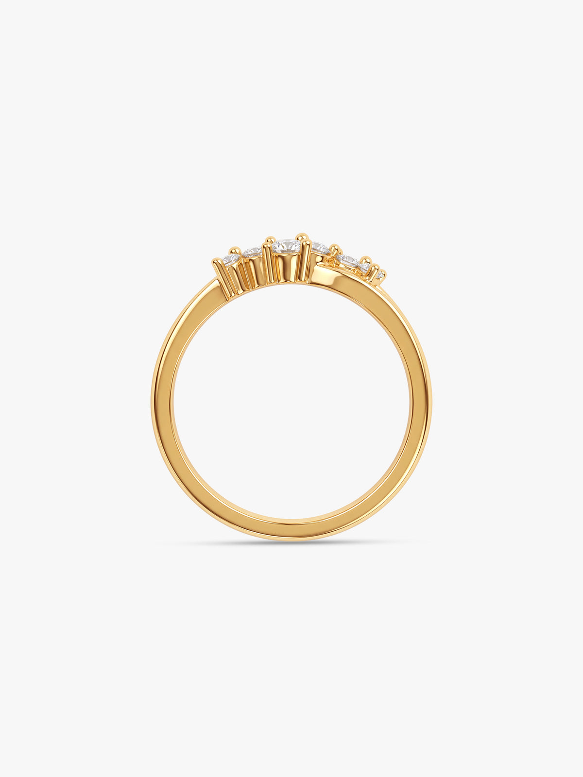Golden Bougainvillea Ring (Size 12)