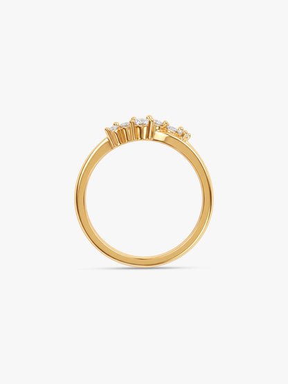 Golden Bougainvillea Ring (Size 12)