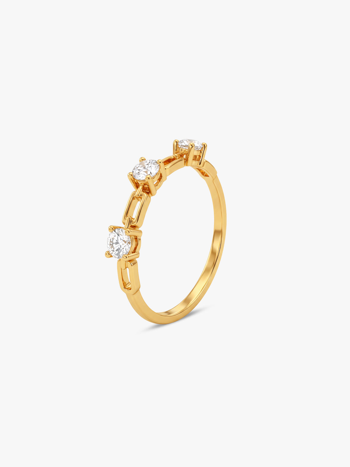 Golden Trielle Luxe Ring (Size 12)