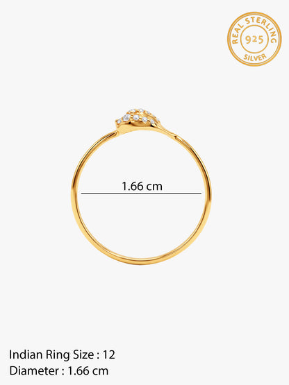 Golden Zivisha Ring (Size 12)