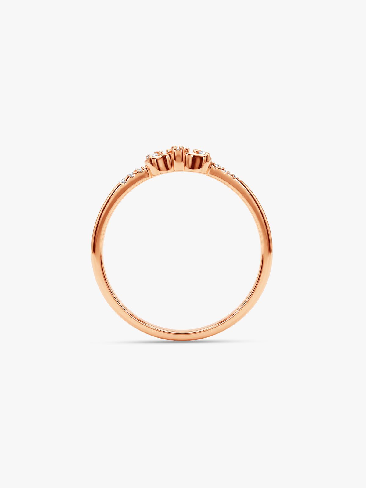 Rose Gold Isaline Ring (Size 12)