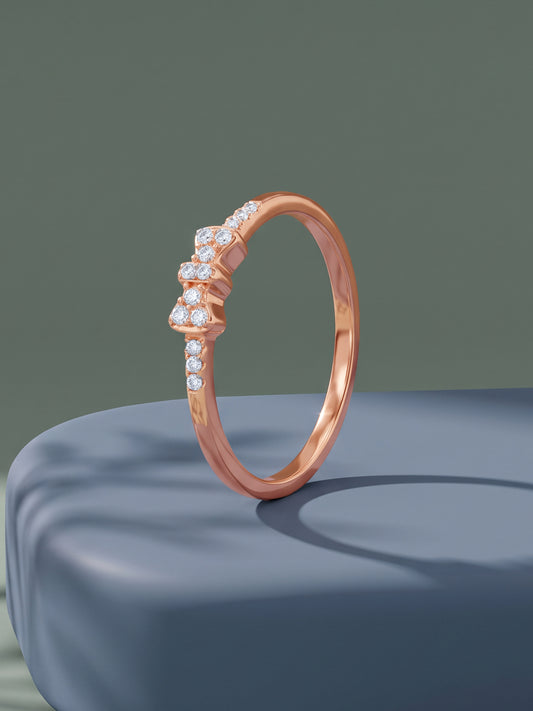 Rose Gold Isaline Ring (Size 12)