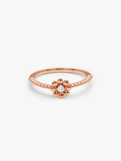 Rose Gold Irene Ring (Size 12)