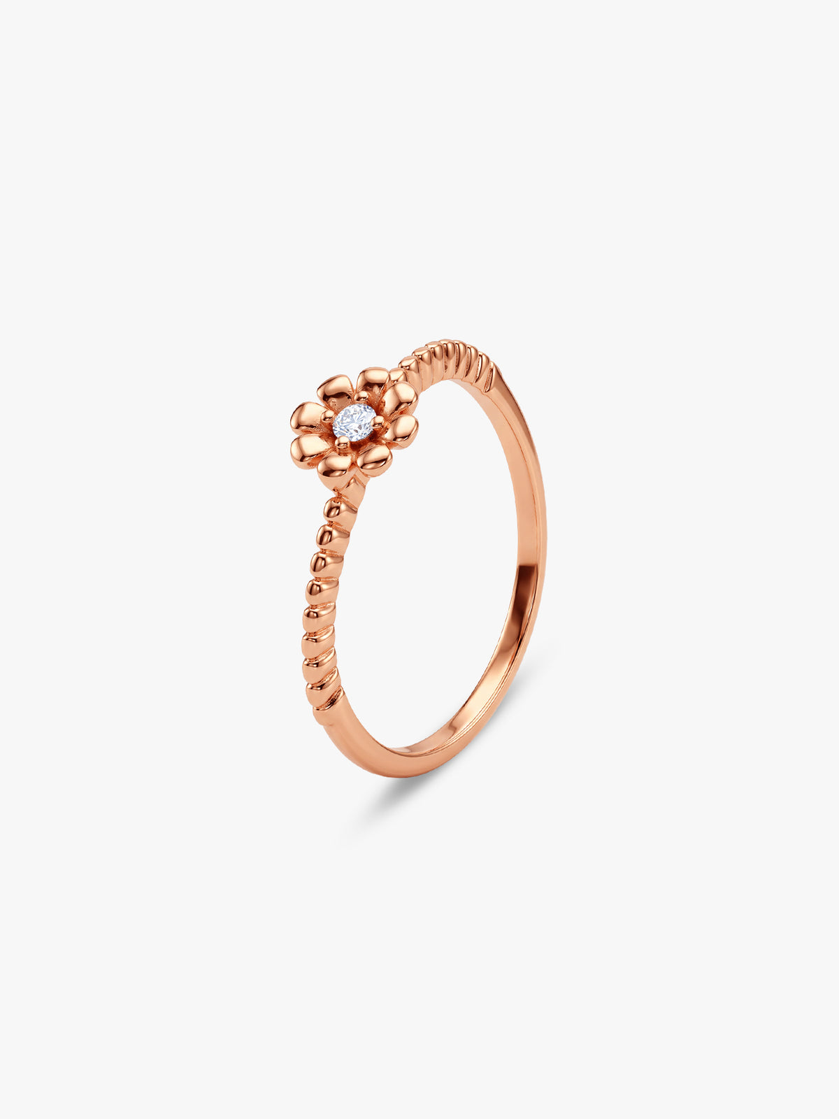Rose Gold Irene Ring (Size 12)