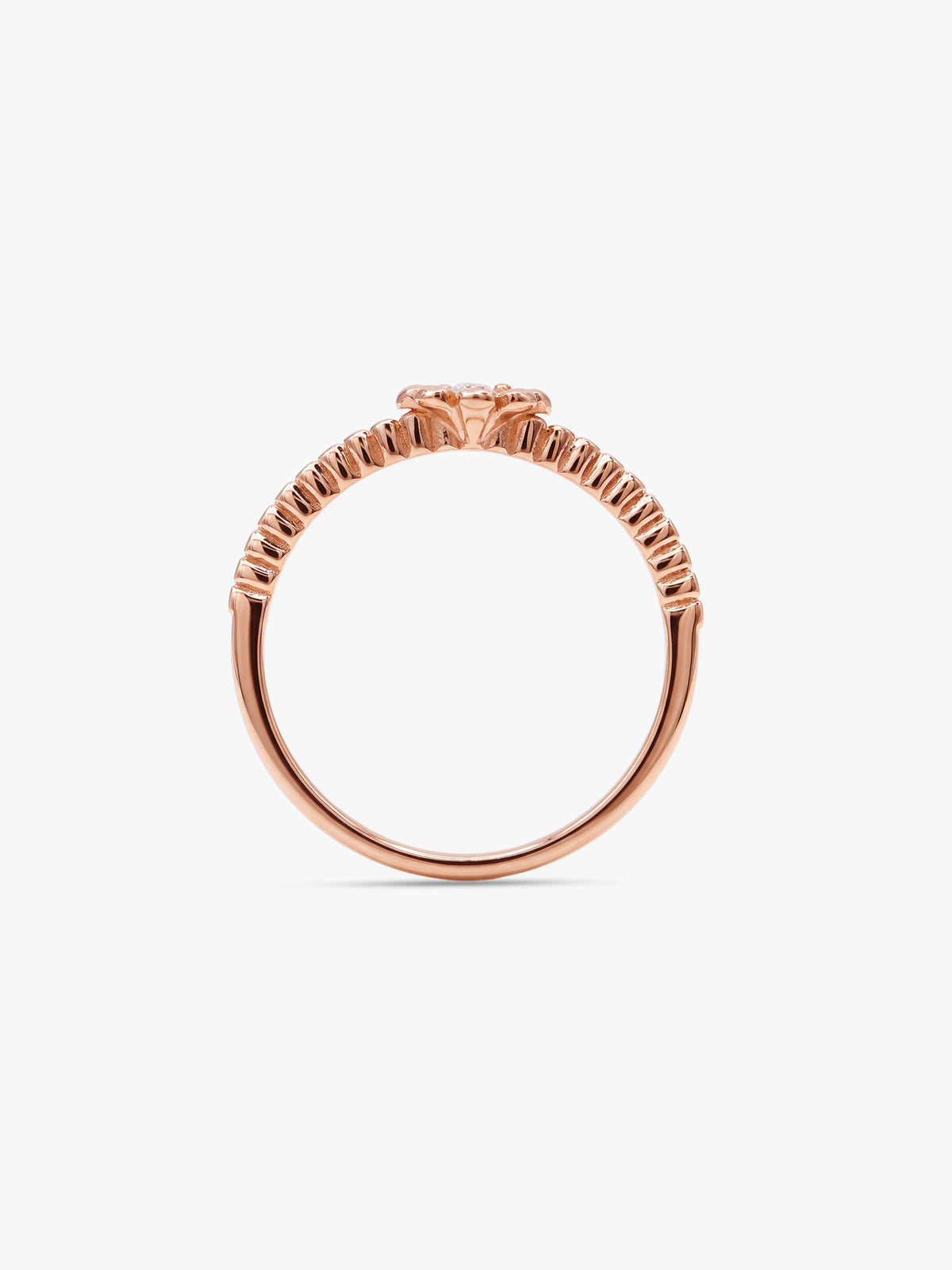 Rose Gold Irene Ring (Size 12)