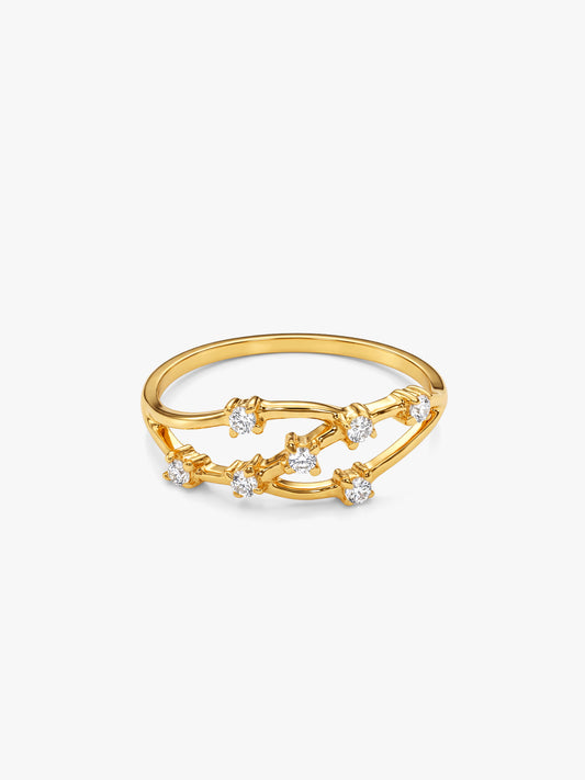 Golden Callista Ring (Size 12)