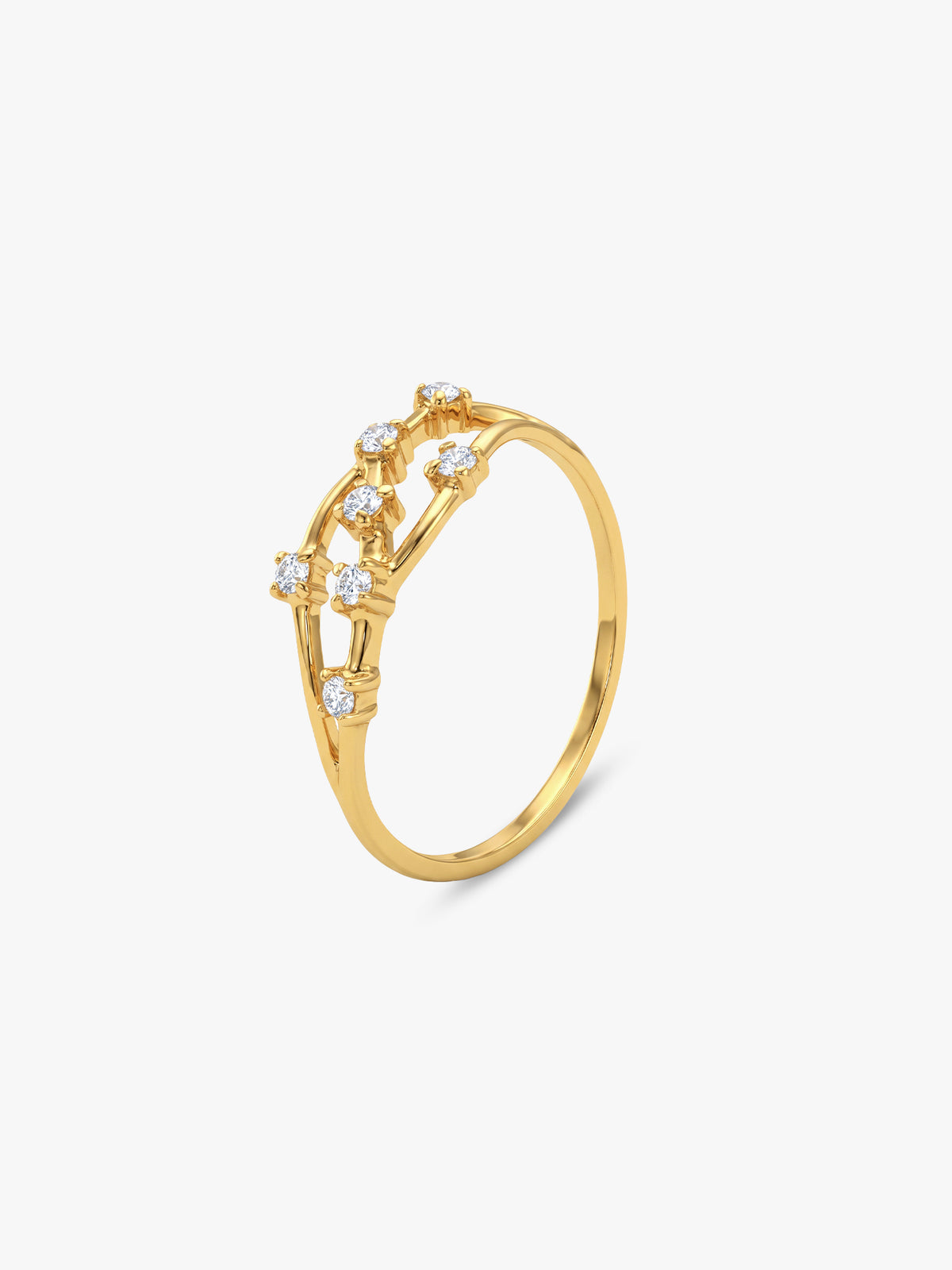Golden Callista Ring (Size 12)