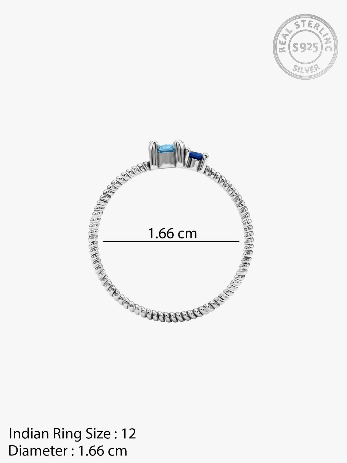 Silver Clarimonde Ring (Size 12)