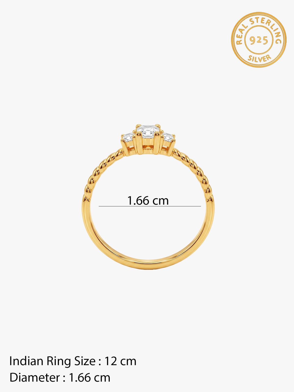 Golden Asterina Band (Size 12)