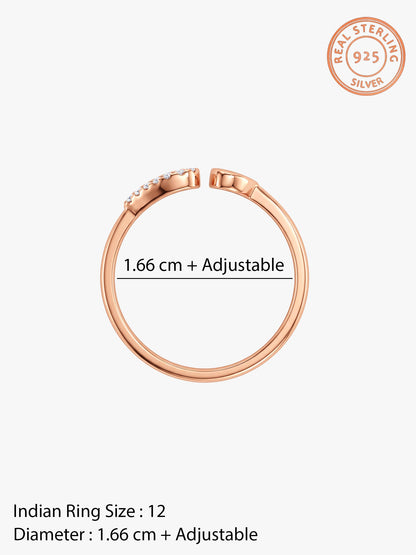 Rose Gold Lovelle Ring (Size 12)
