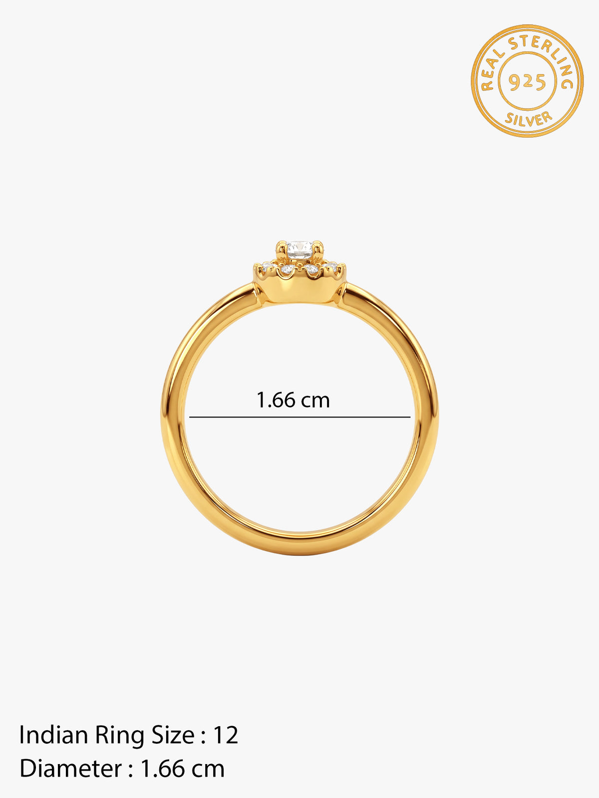 Golden Jessamine Ring (Size 12)