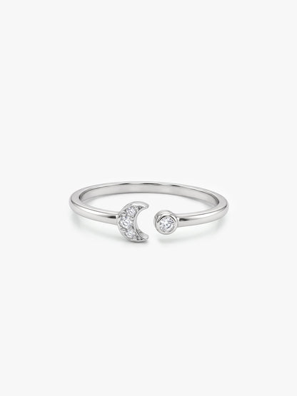 Silver Astreluna Ring (Size 12)