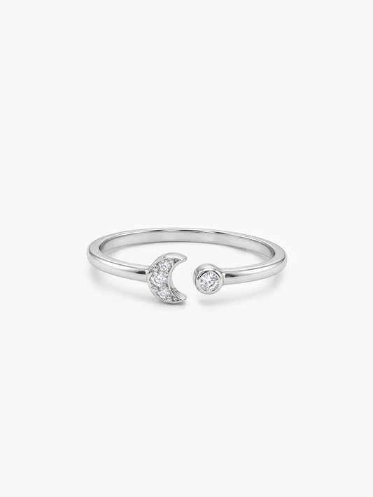 Silver Astreluna Ring (Size 12)