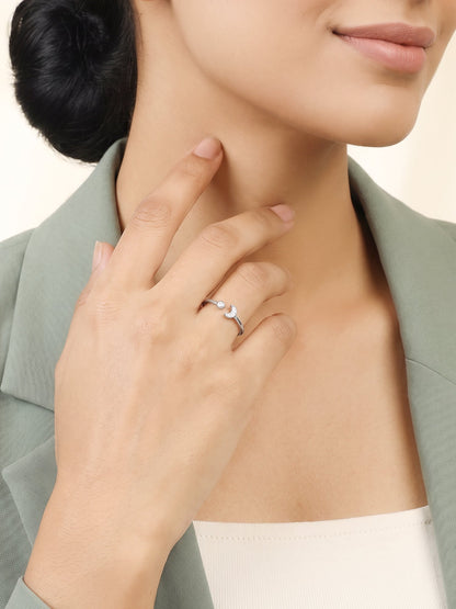 Silver Astreluna Ring (Size 12)