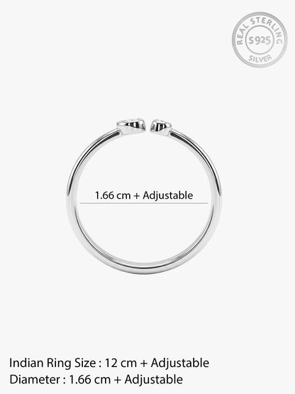 Silver Astreluna Ring (Size 12)