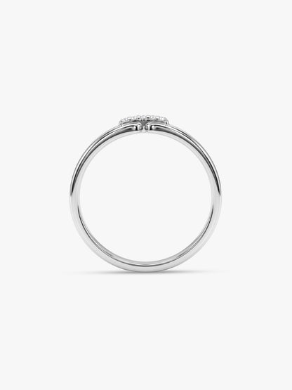 Silver Caelum Contour Ring (Size 12)