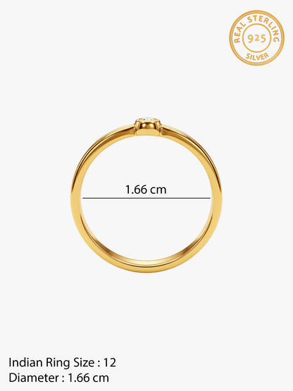 Golden Amelisse Ring (Size 12)