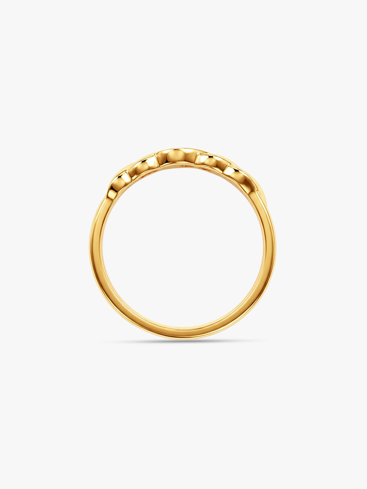 Golden Twistelle Ring (Size 12)
