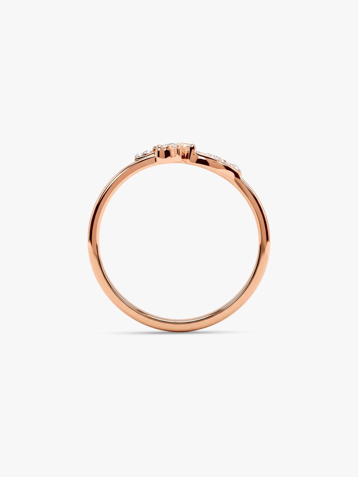 Rose Gold Starielle Ring (Size 11)